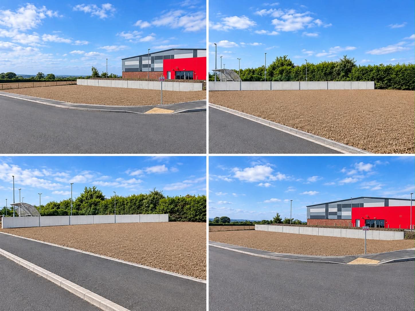 Industrial plots at Rushacre Quarry, Narberth